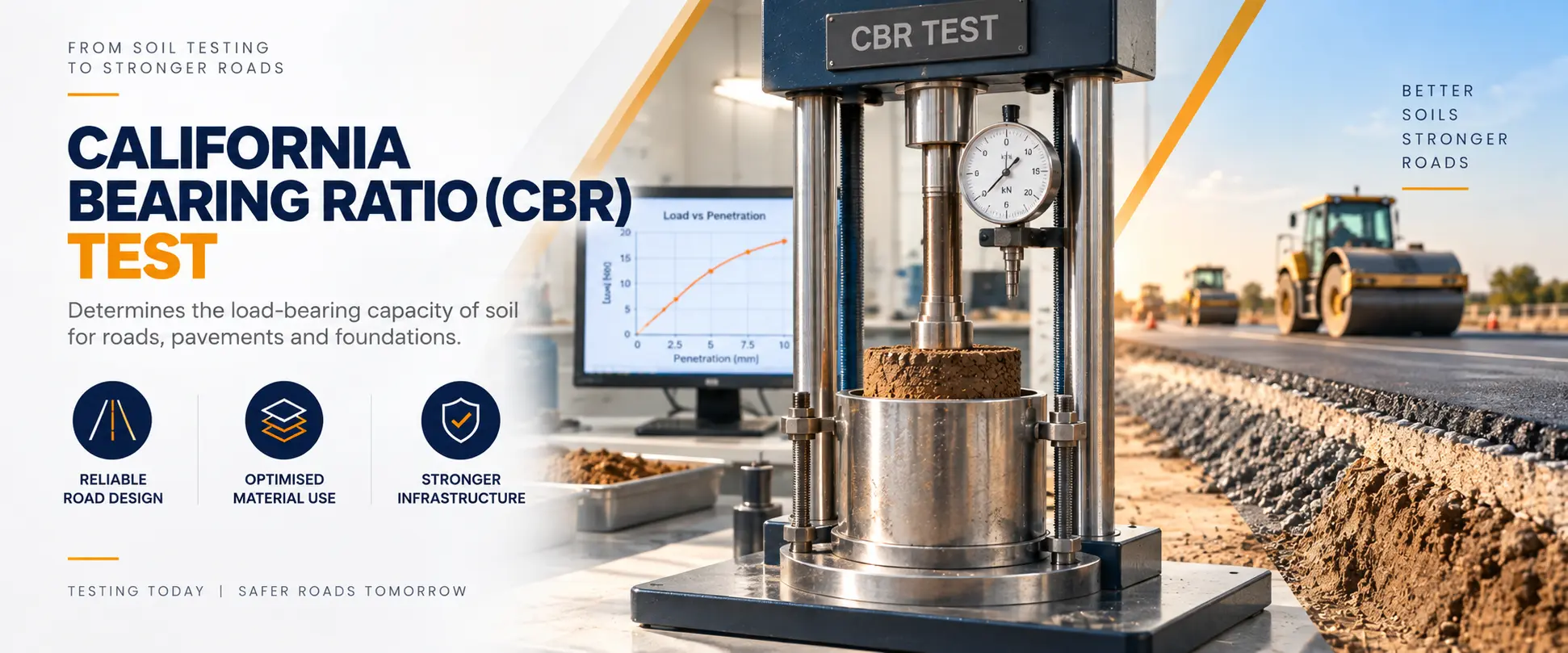 California Bearing Ratio (CBR) Test: Why One Number Decides Whether Your Road Survives Its First Monsoon
